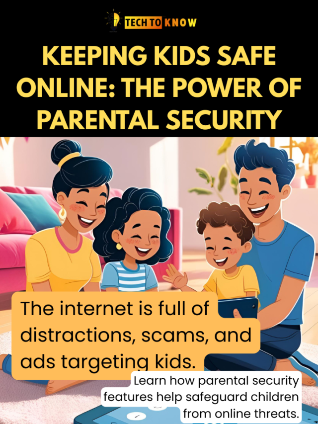 The power of parental security | techtoknow.io