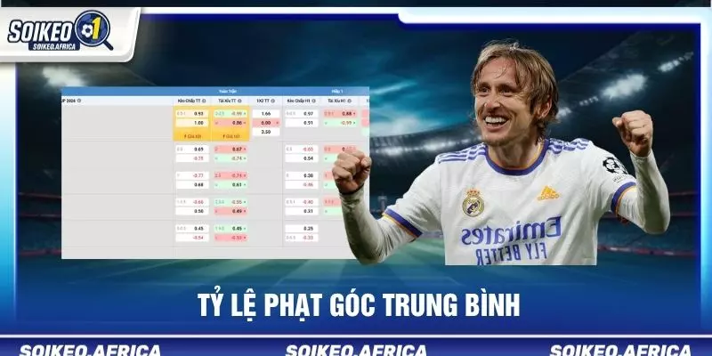 Tỷ Lệ Phạt Góc Trung Bình: Cách Đọc Dữ Liệu Corner tỷ lệ phạt góc trung bình